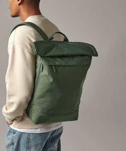 Simplicity roll-top backpack | black