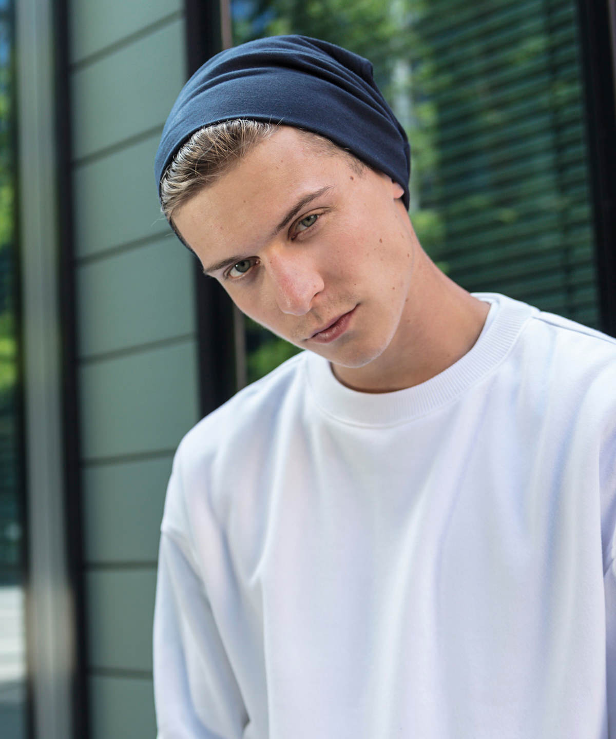 Jersey beanie | black