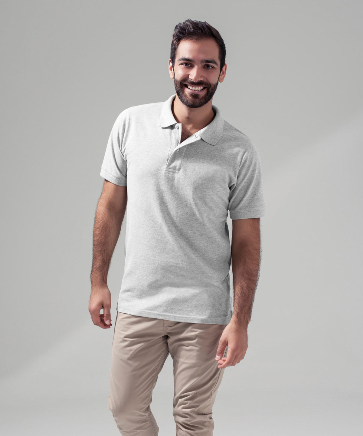 Piqu polo shirt | white
