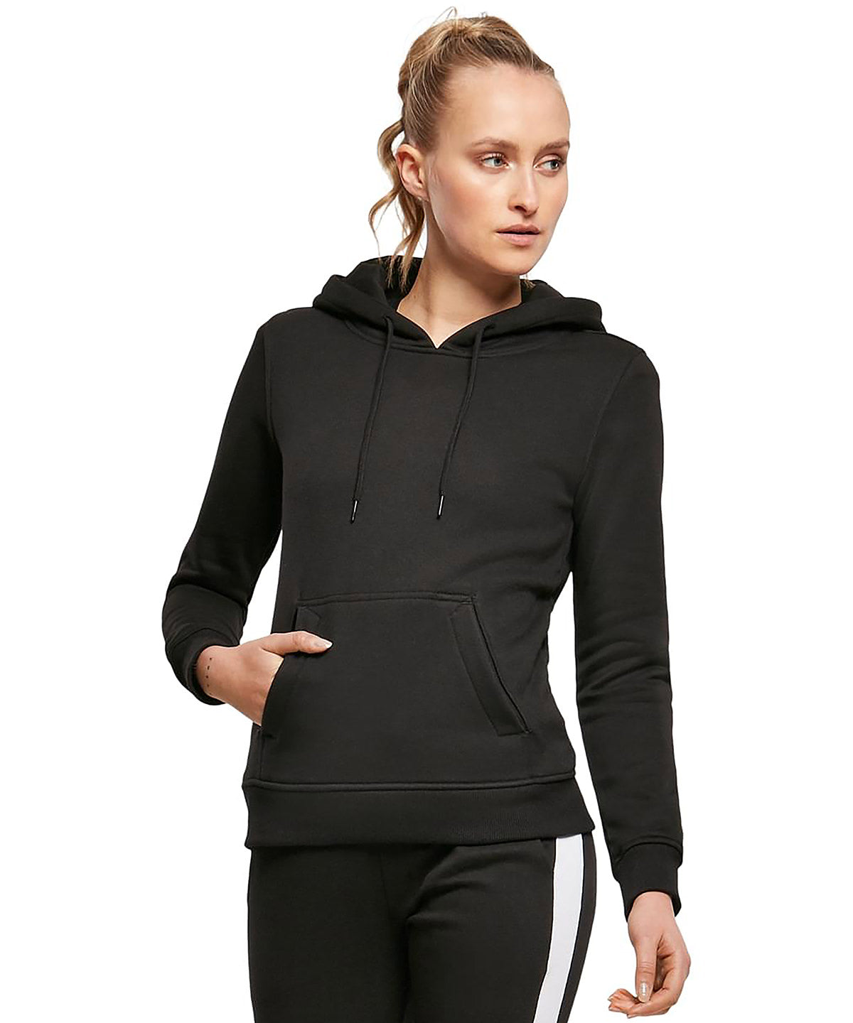 Womens heavy hoodie | black