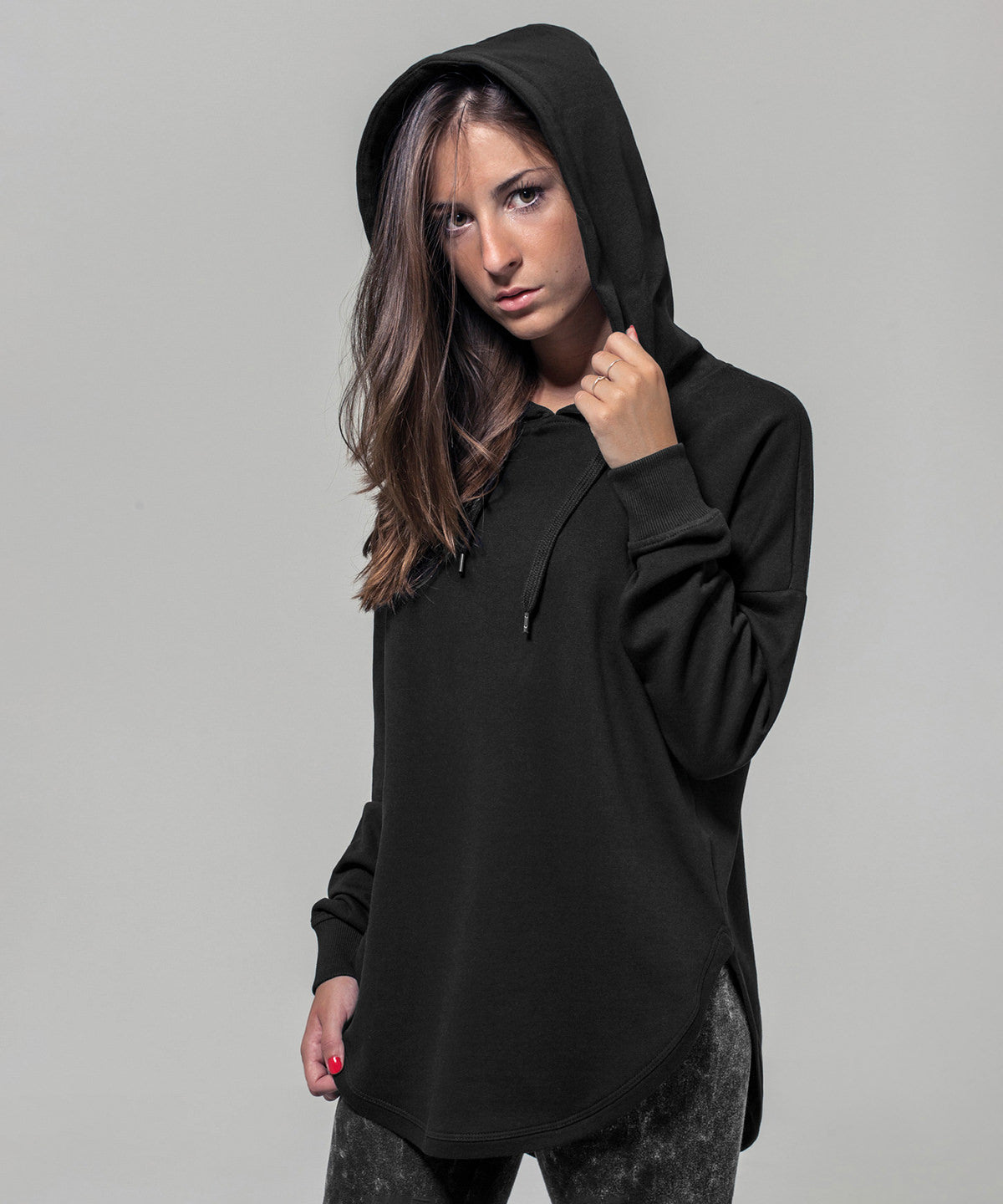 Womens oversized hoodie | black