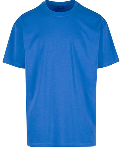 Heavy oversized tee | intense blue