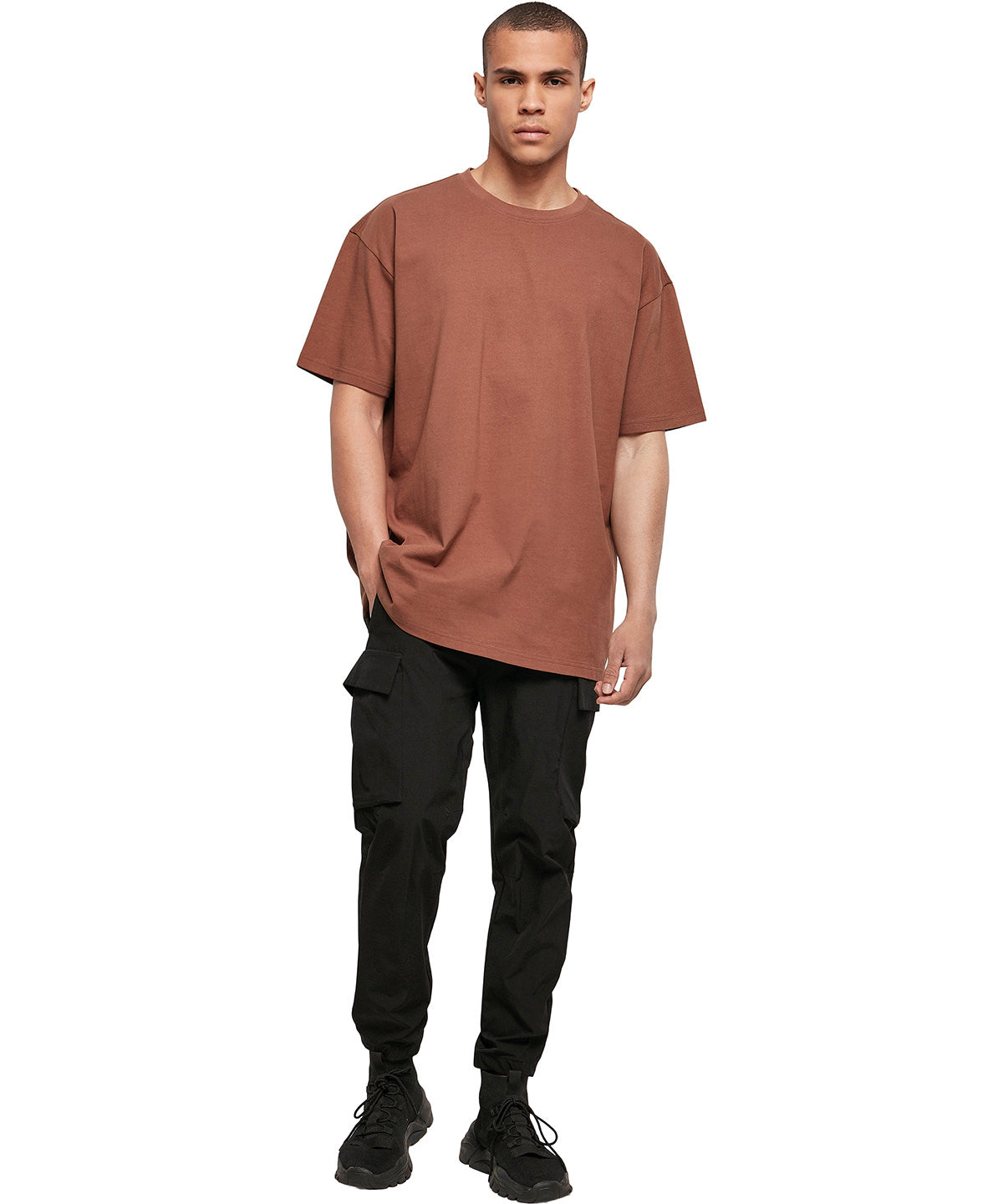 Heavy oversized tee | black