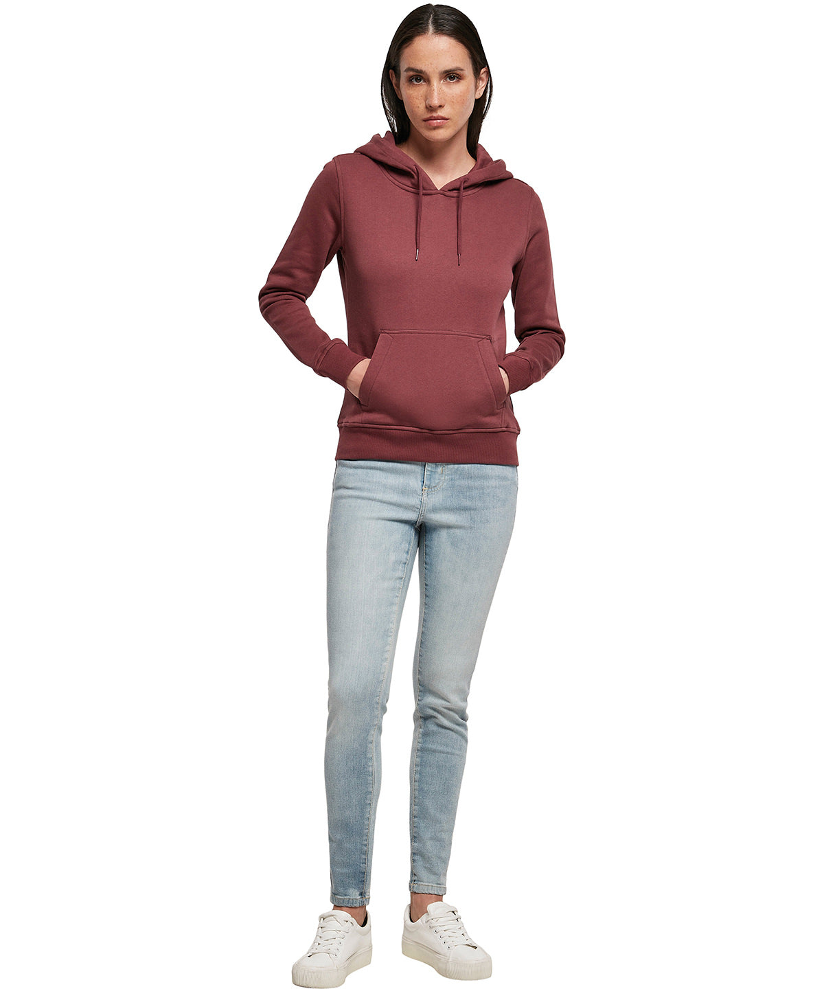 Womens organic hoodie | black