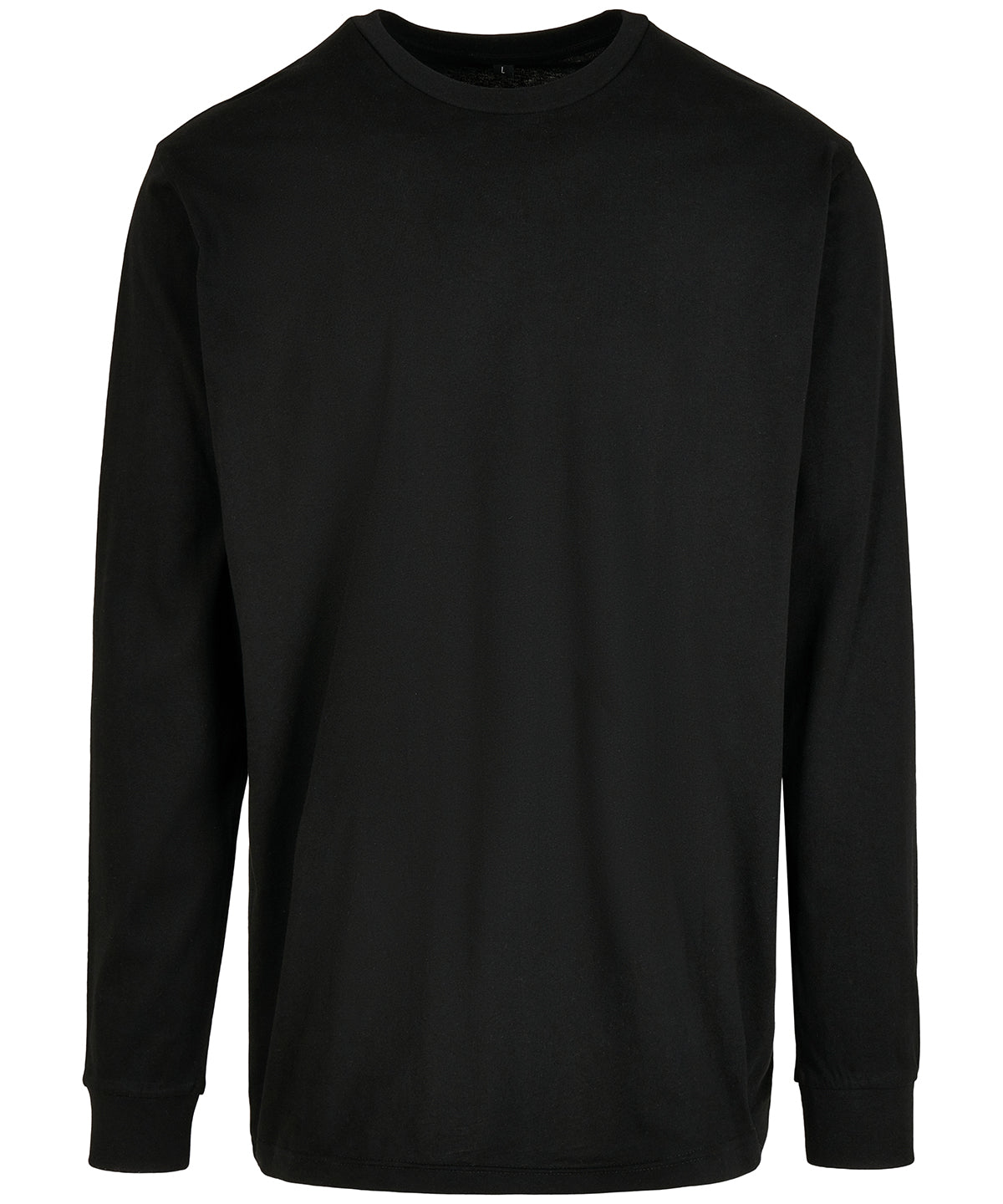 Organic long sleeve with cuff rib | Black