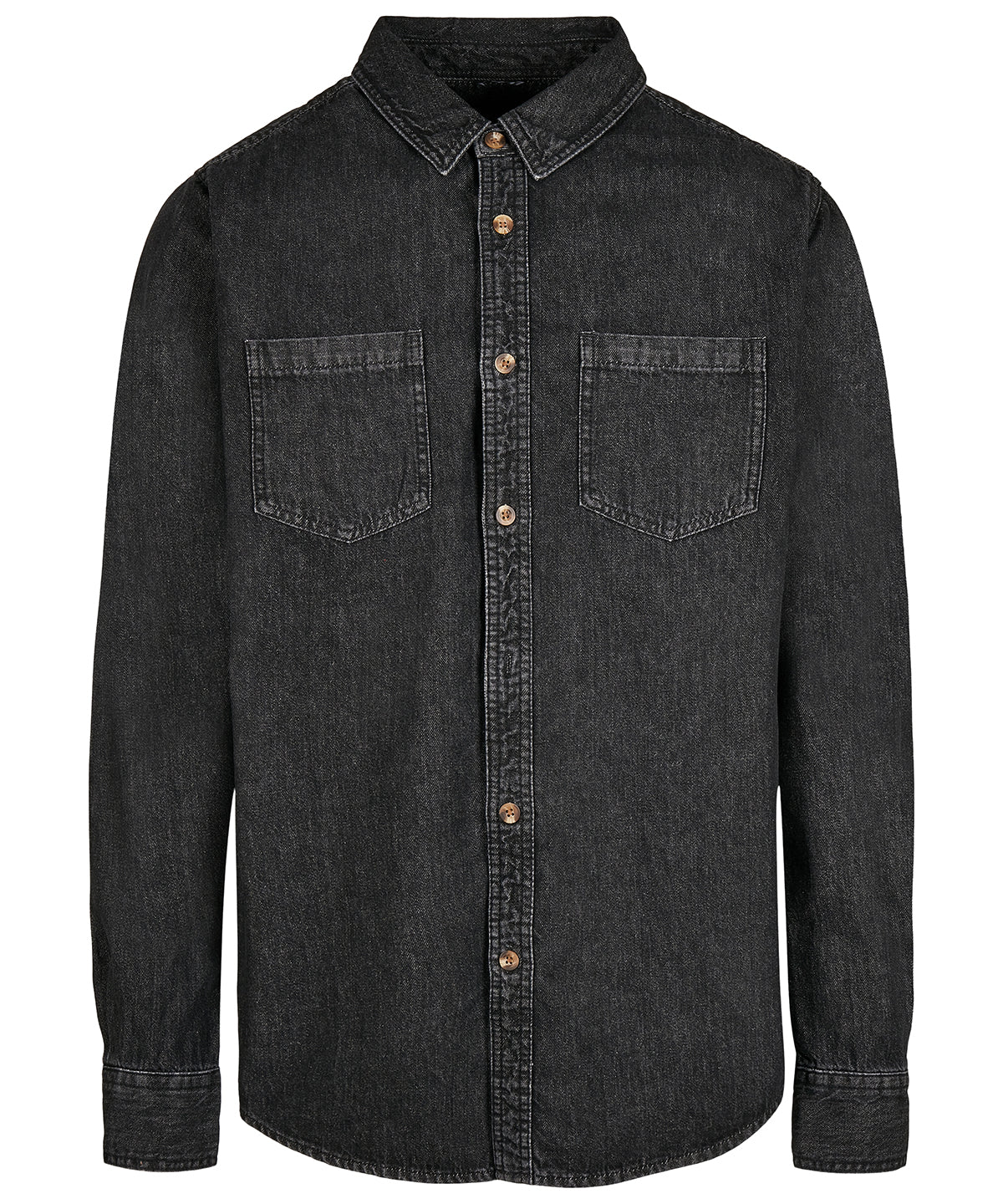 Denim shirt | Black Washed