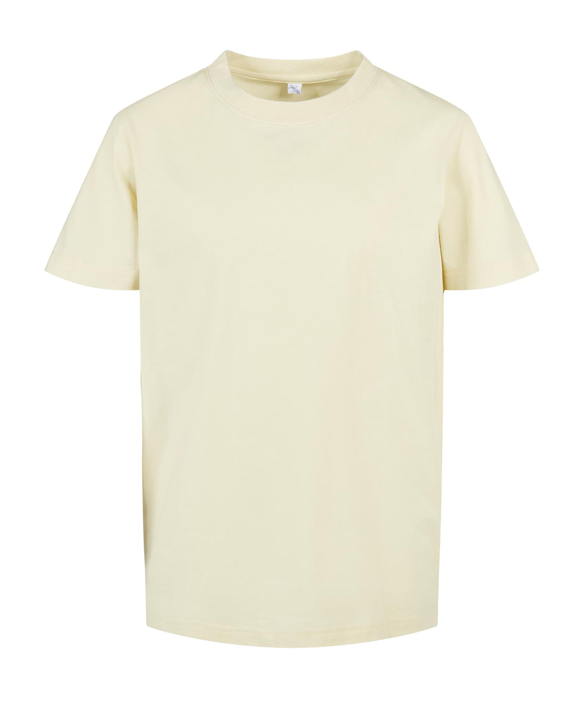 Kids basic tee 20 | soft yellow