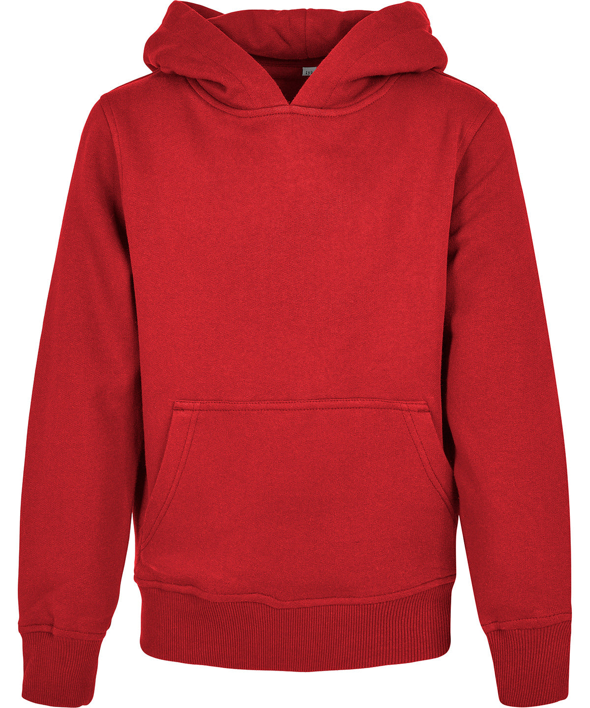 Organic kids basic hoodie | city red