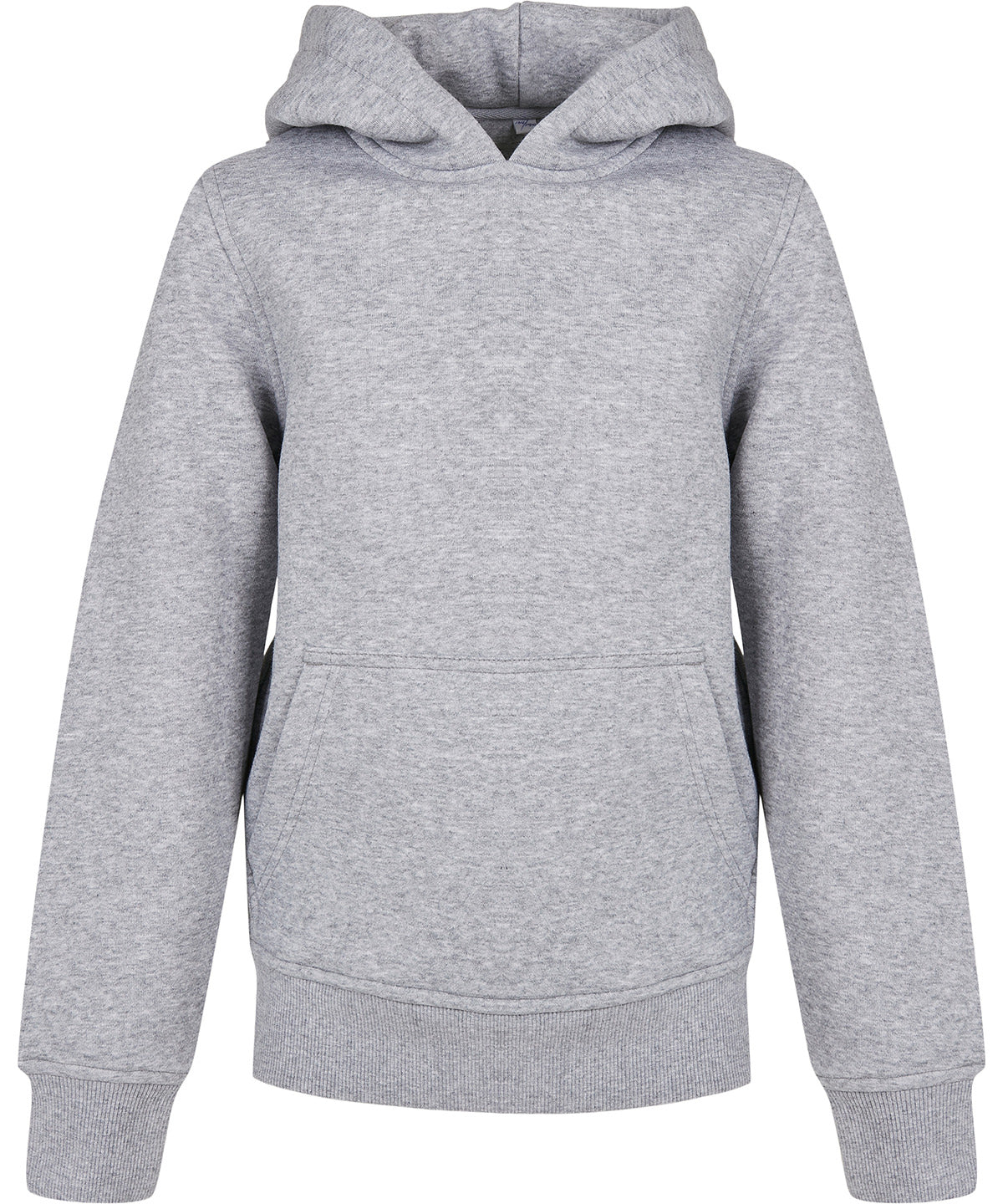 Organic kids basic hoodie | heather grey