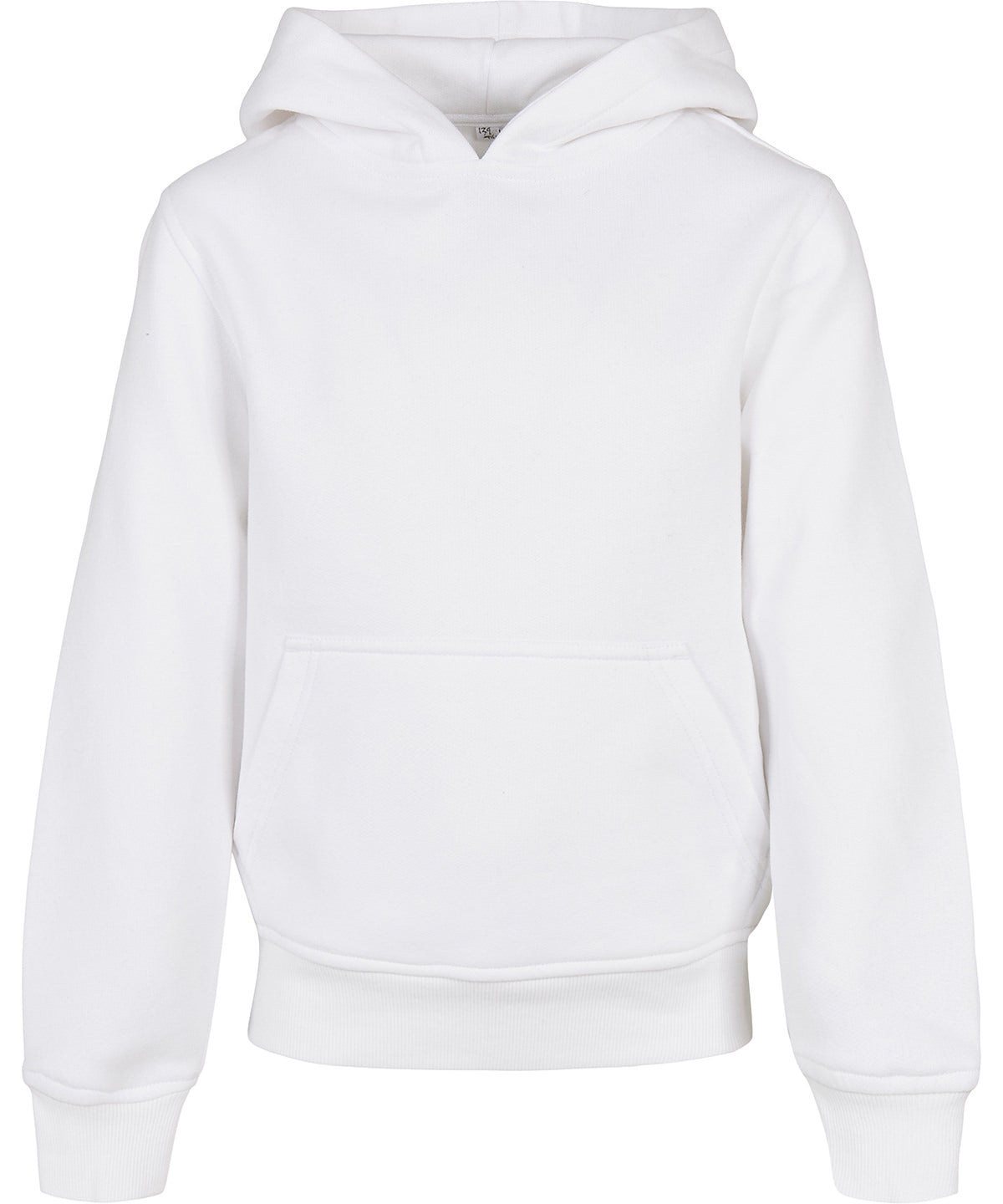 Organic kids basic hoodie | white