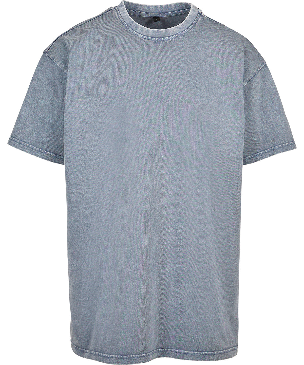 Acid washed heavy oversized tee | vintage blue