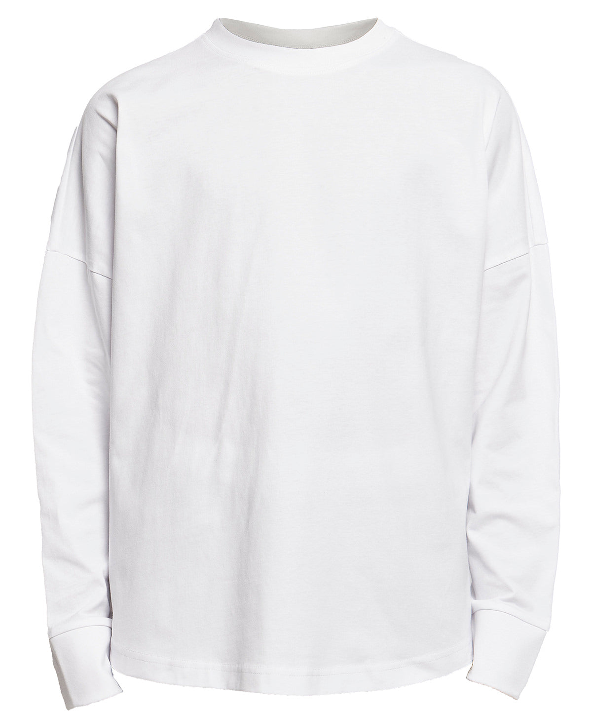 Oversize cut on sleeve long sleeve | white