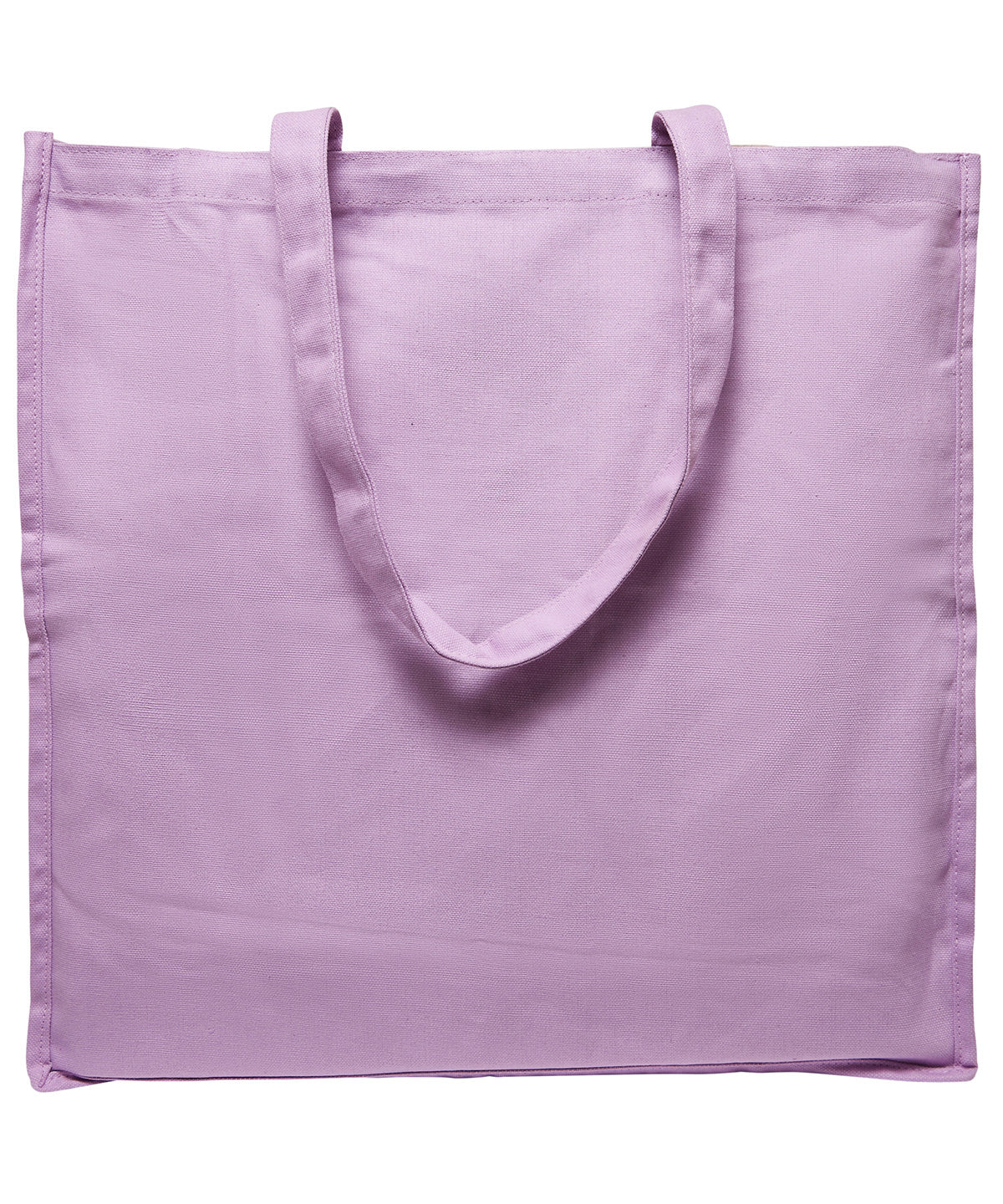 Oversized canvas tote bag | soft lilac