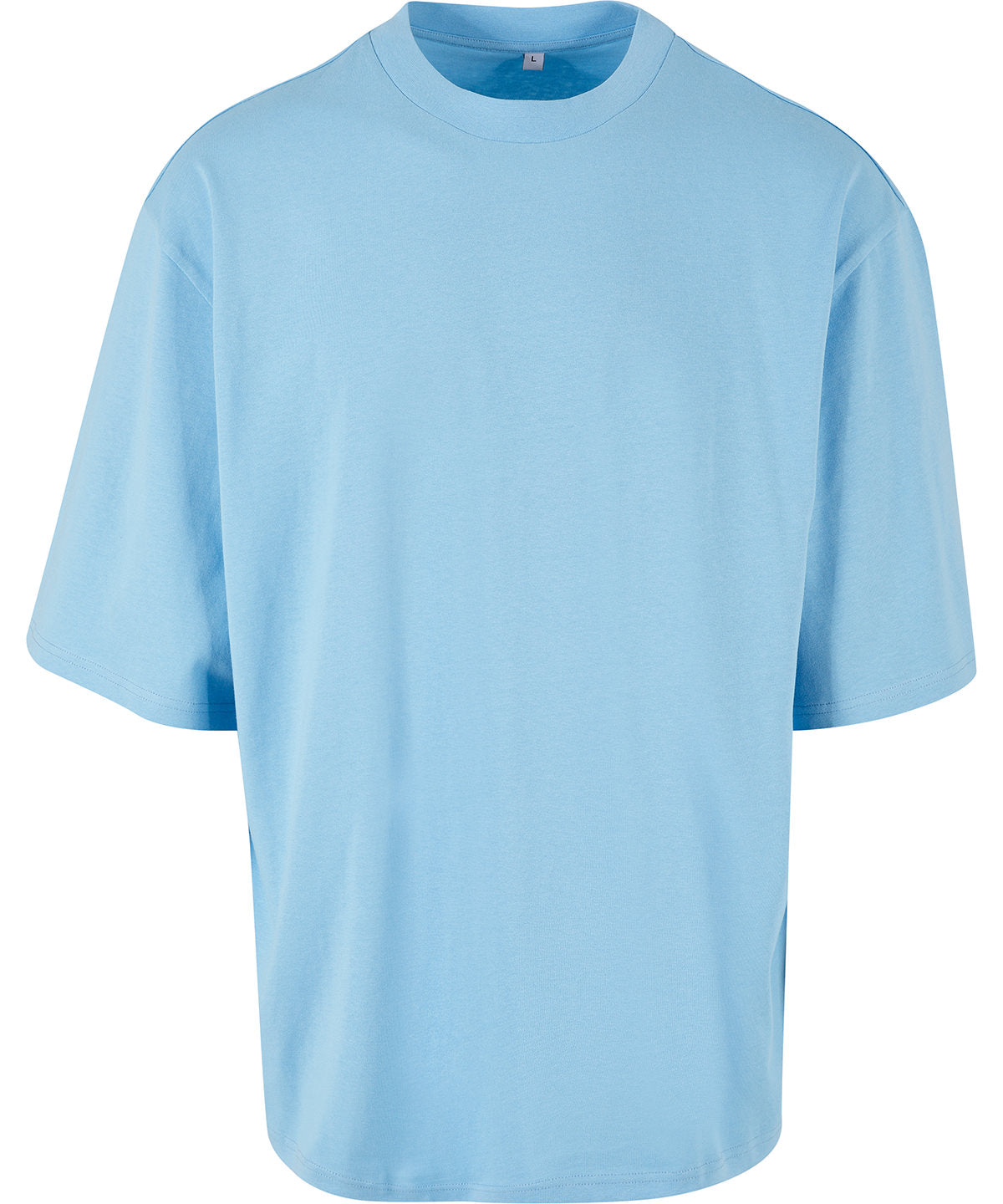 Oversized sleeve tee | baltic blue
