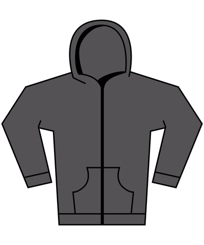 Vintage heavy zip hoodie | magnet