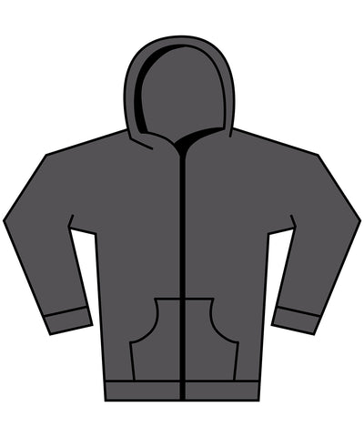 Womens vintage heavy zip hoodie | magnet