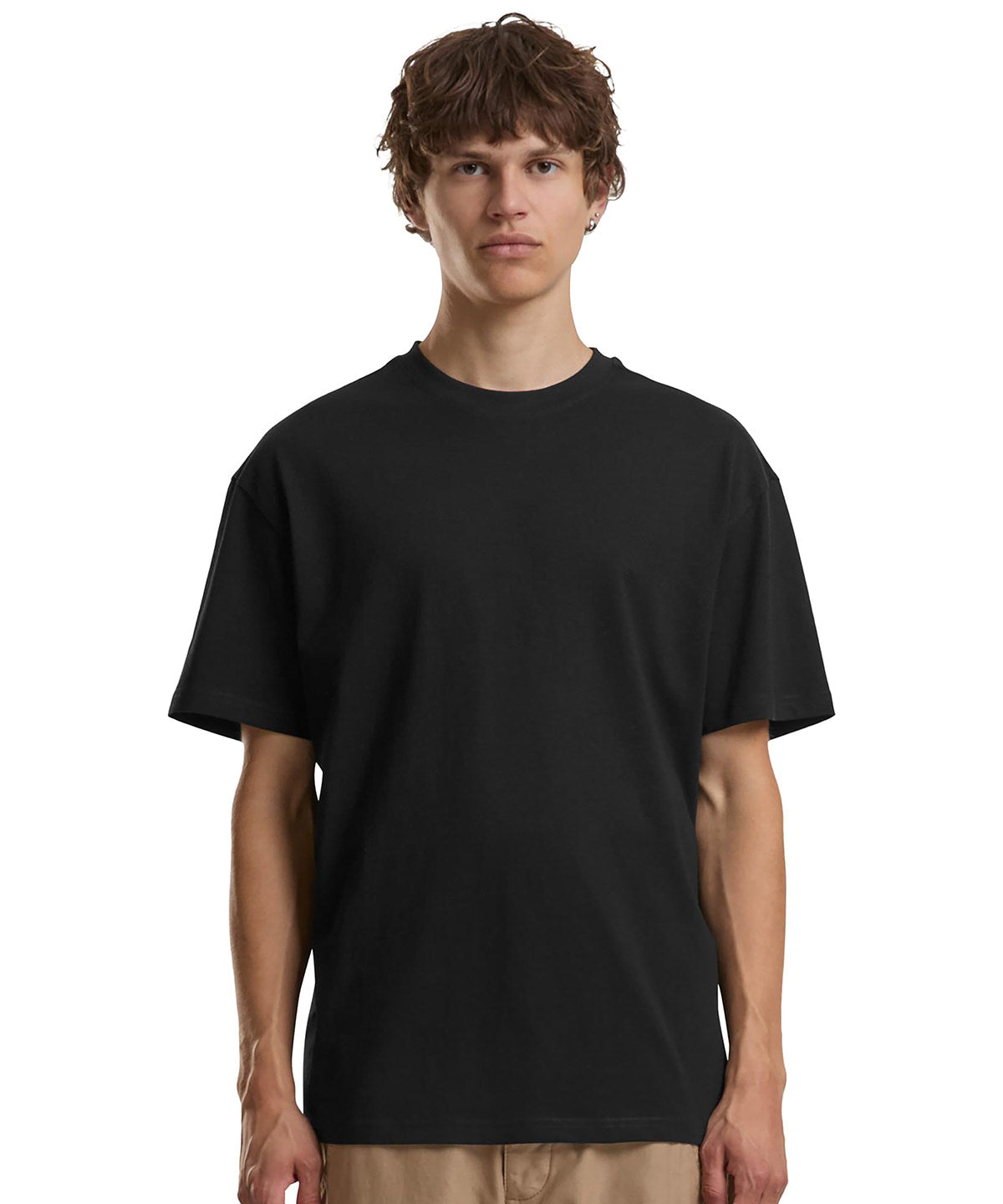 Cotton loose tee | white