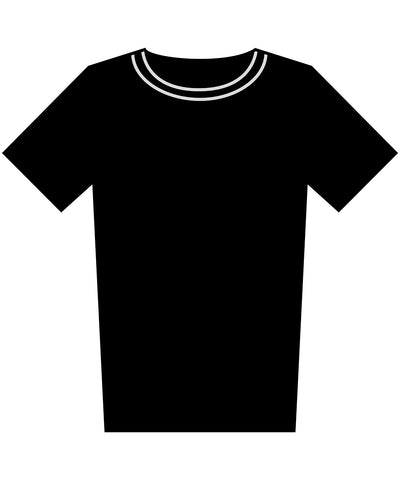 Tall tee | black
