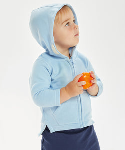 Baby zipped hoodie | black