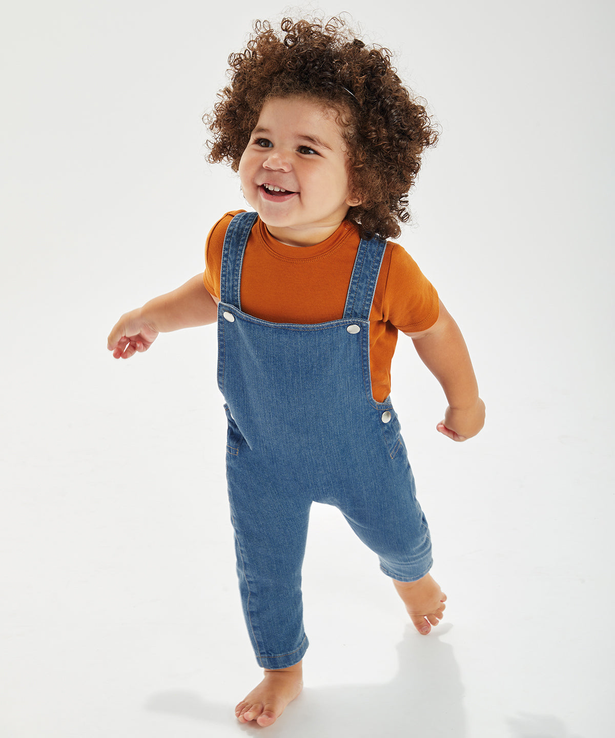 Baby Rocks denim dungarees | organic denim