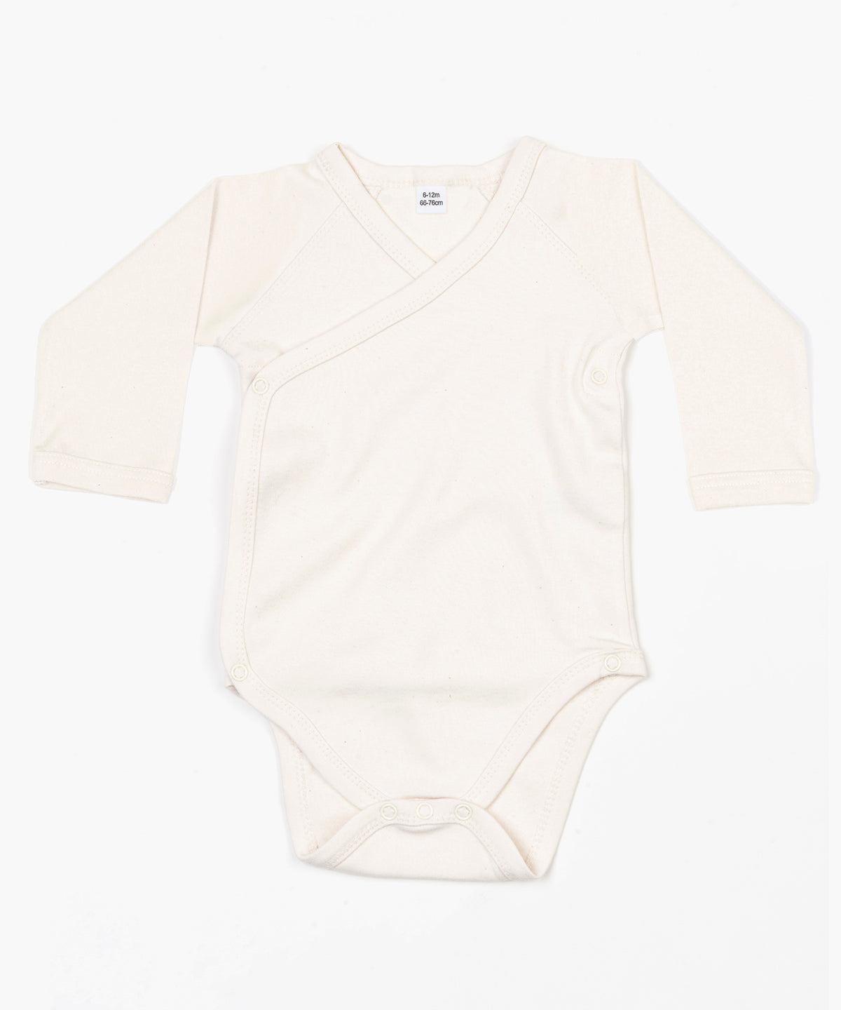 Baby long sleeve kimono bodysuit | organic natural