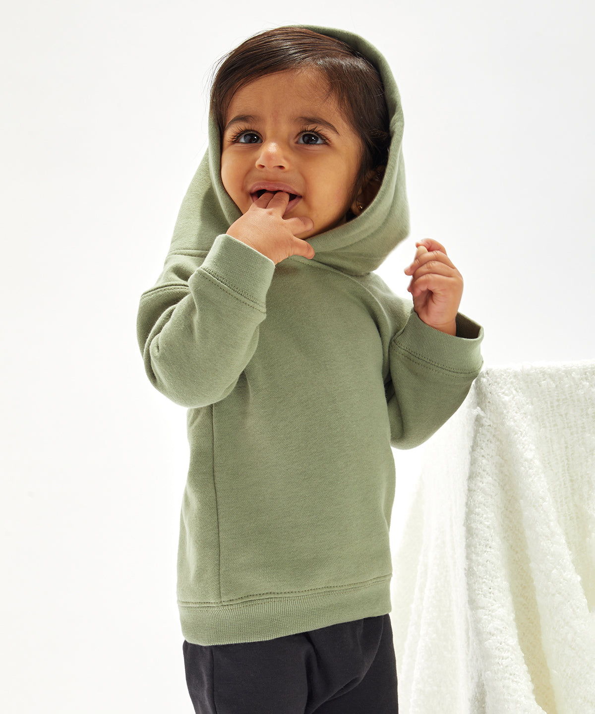 Baby essential hoodie | black