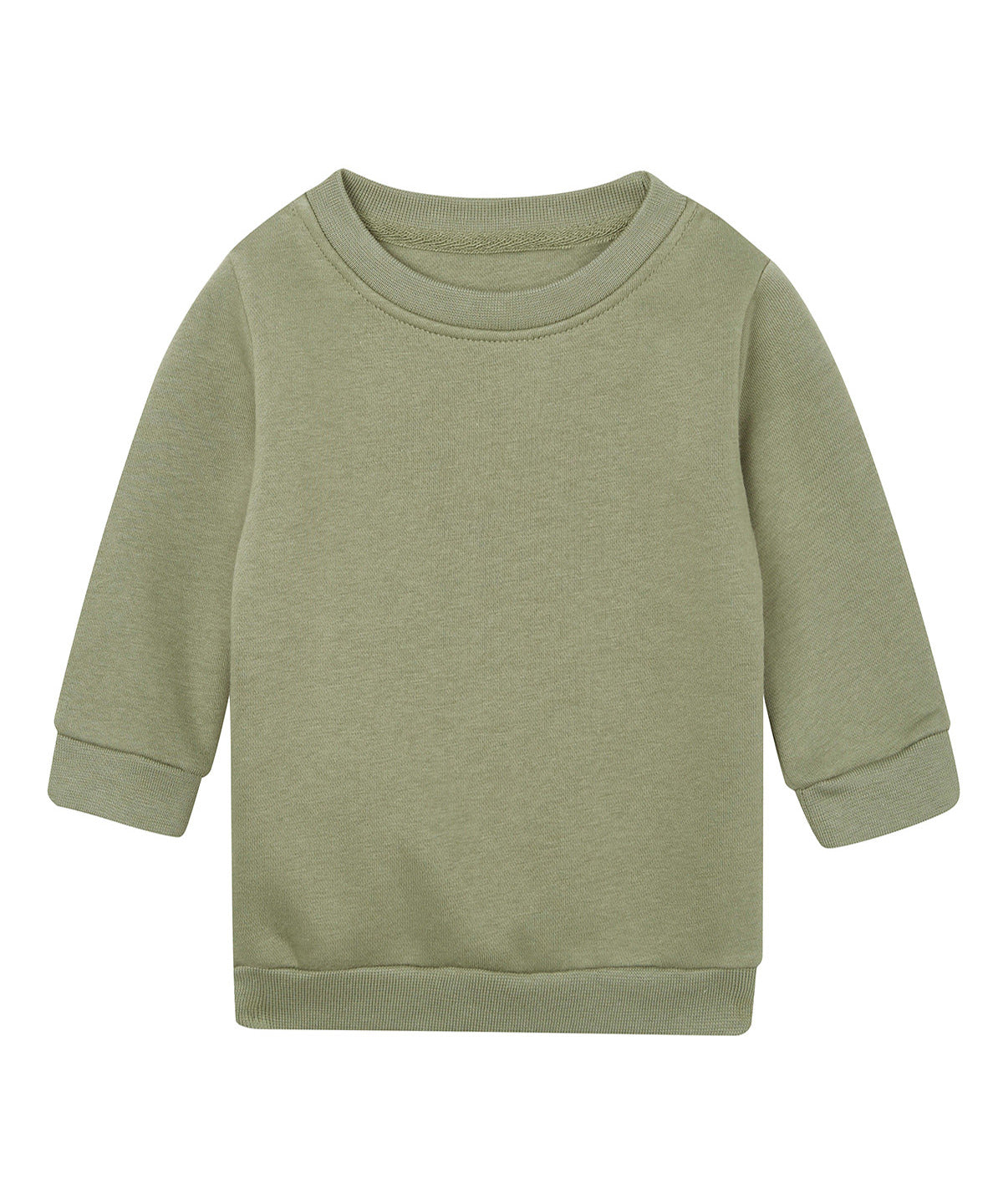 Baby essential sweatshirt | soft olive