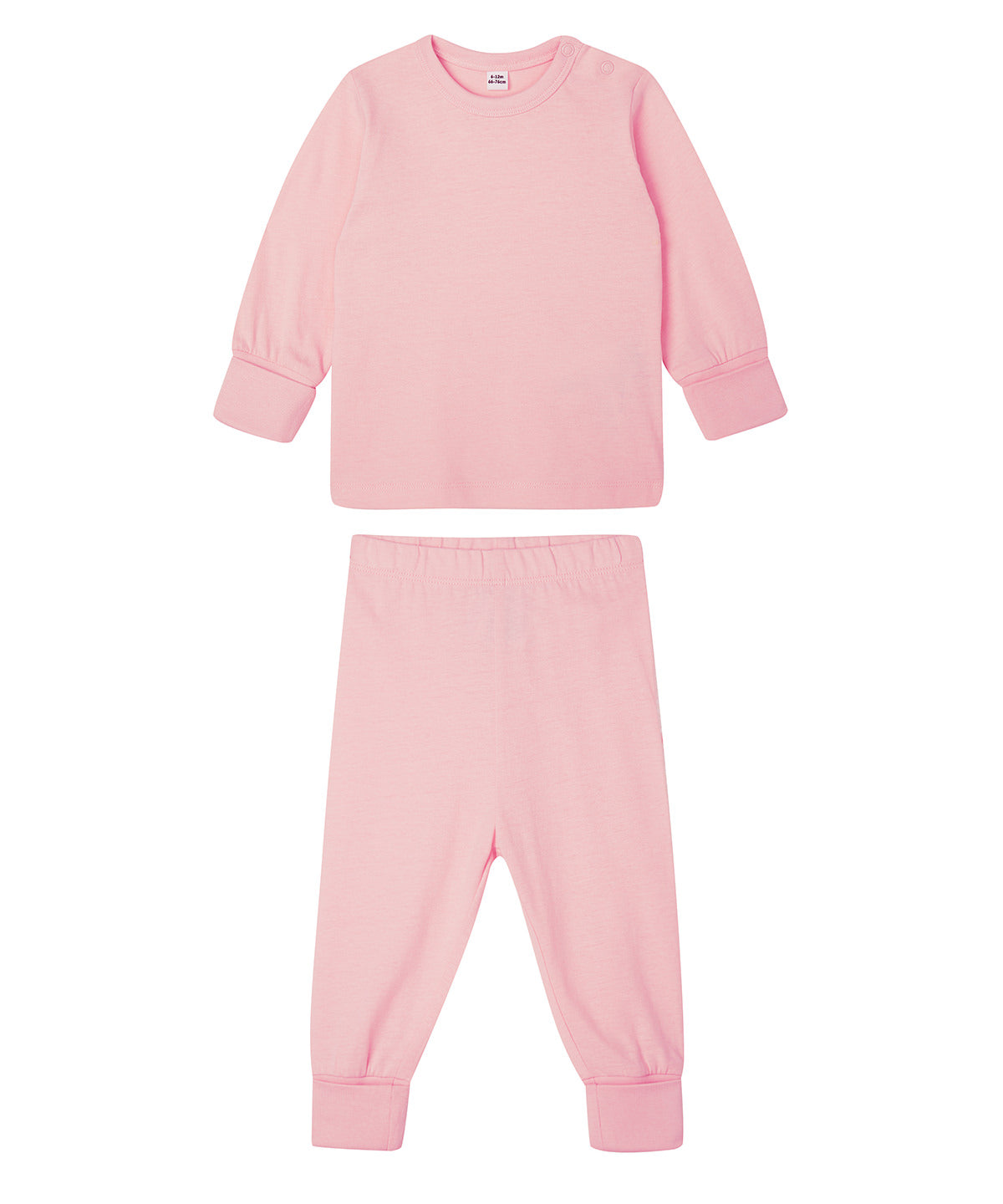 Baby pyjamas | powder pink