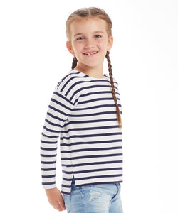 Kids breton T | white/navy