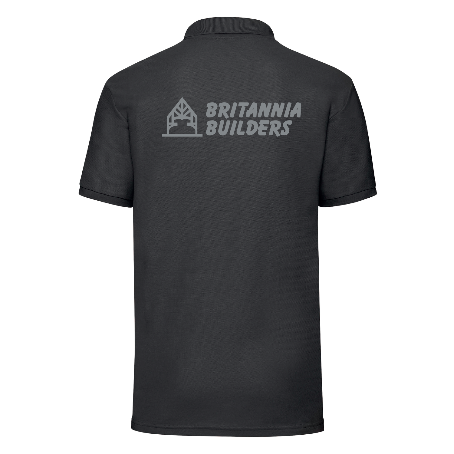 Britannia Builders | 65/35 Polo | Black