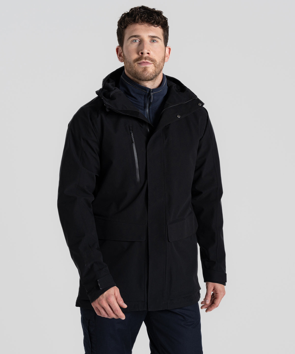 Expert Kiwi pro stretch long jacket | black