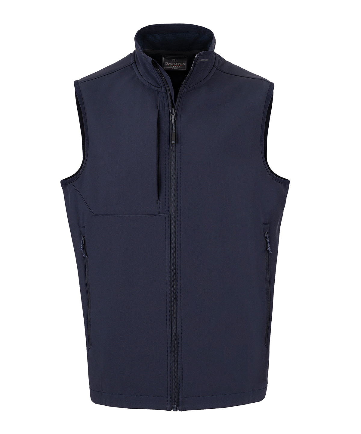 Expert Basecamp softshell vest | dark navy