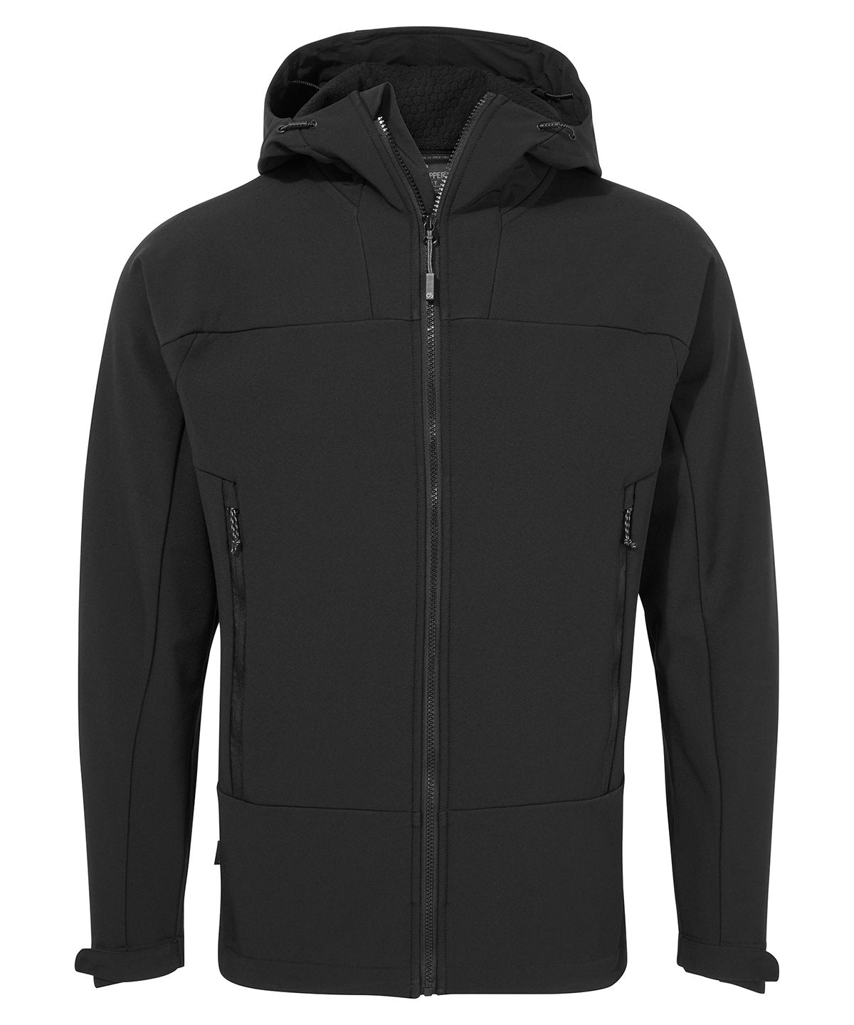 Expert active hooded softshell | Black