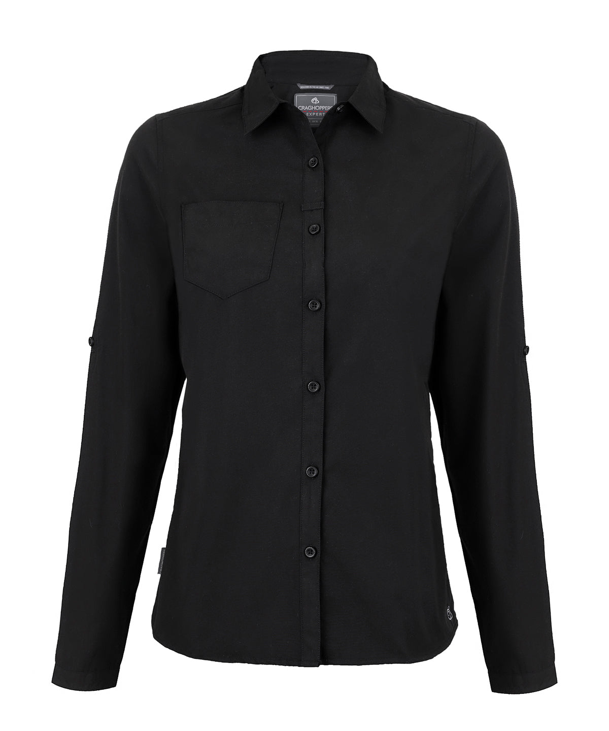 Expert womens Kiwi long-sleeved shirt | black