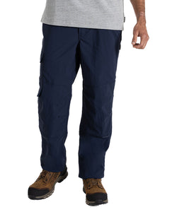 Bedale stretch cargo workwear trousers | black