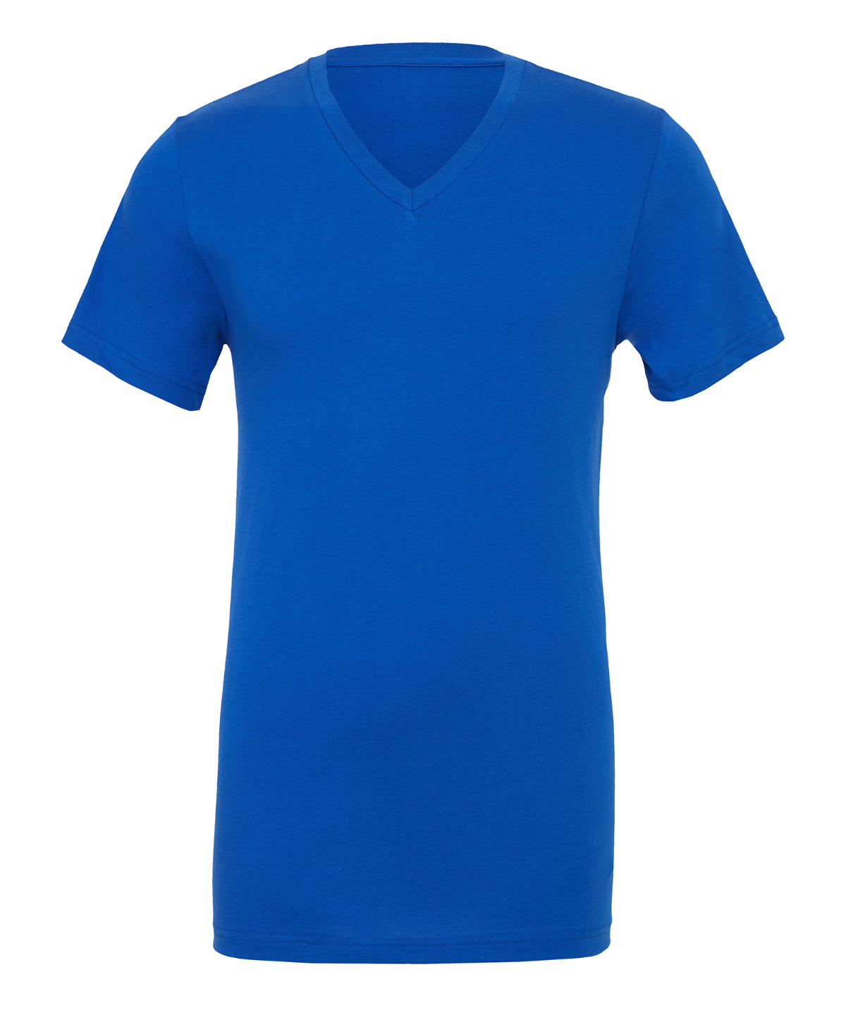 Unisex Jersey v-neck t-shirt | true royal