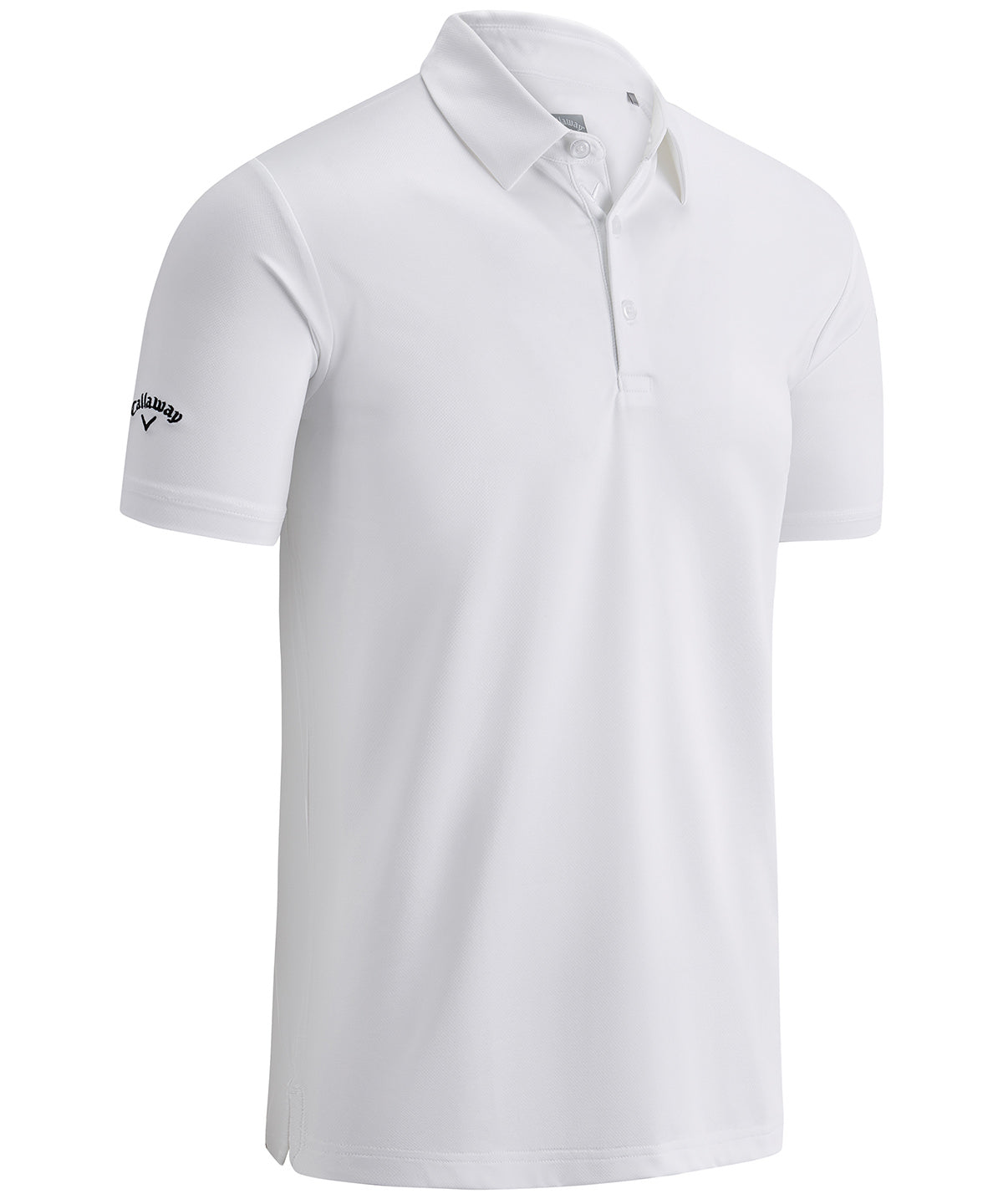 Swing Tech solid polo | bright white