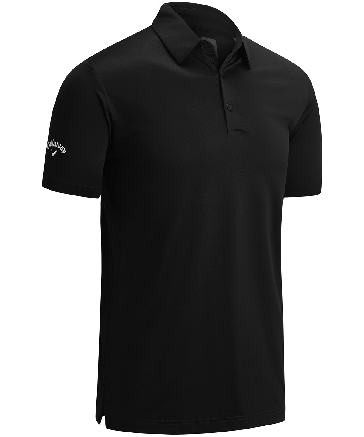 Swing Tech solid polo | caviar