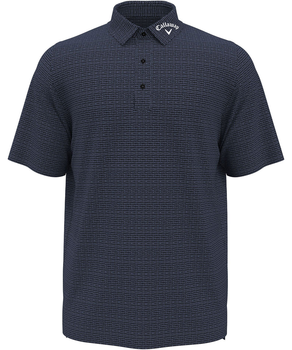 Classic jacquard polo | caviar