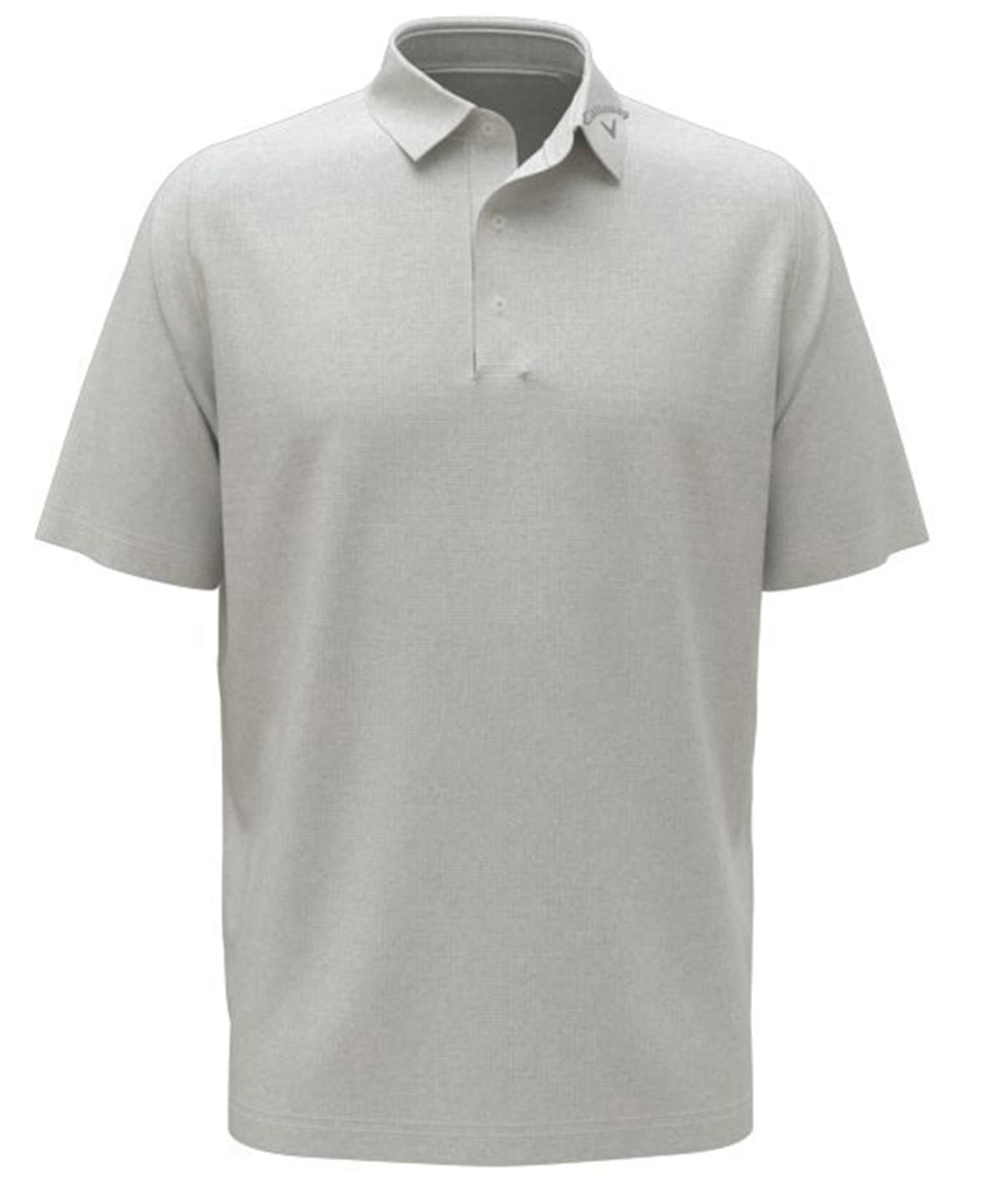 Classic jacquard polo | Grey Dawn