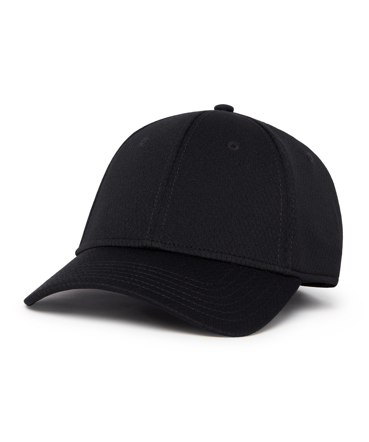 Front crested cap | black