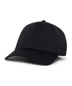 Front crested cap | black