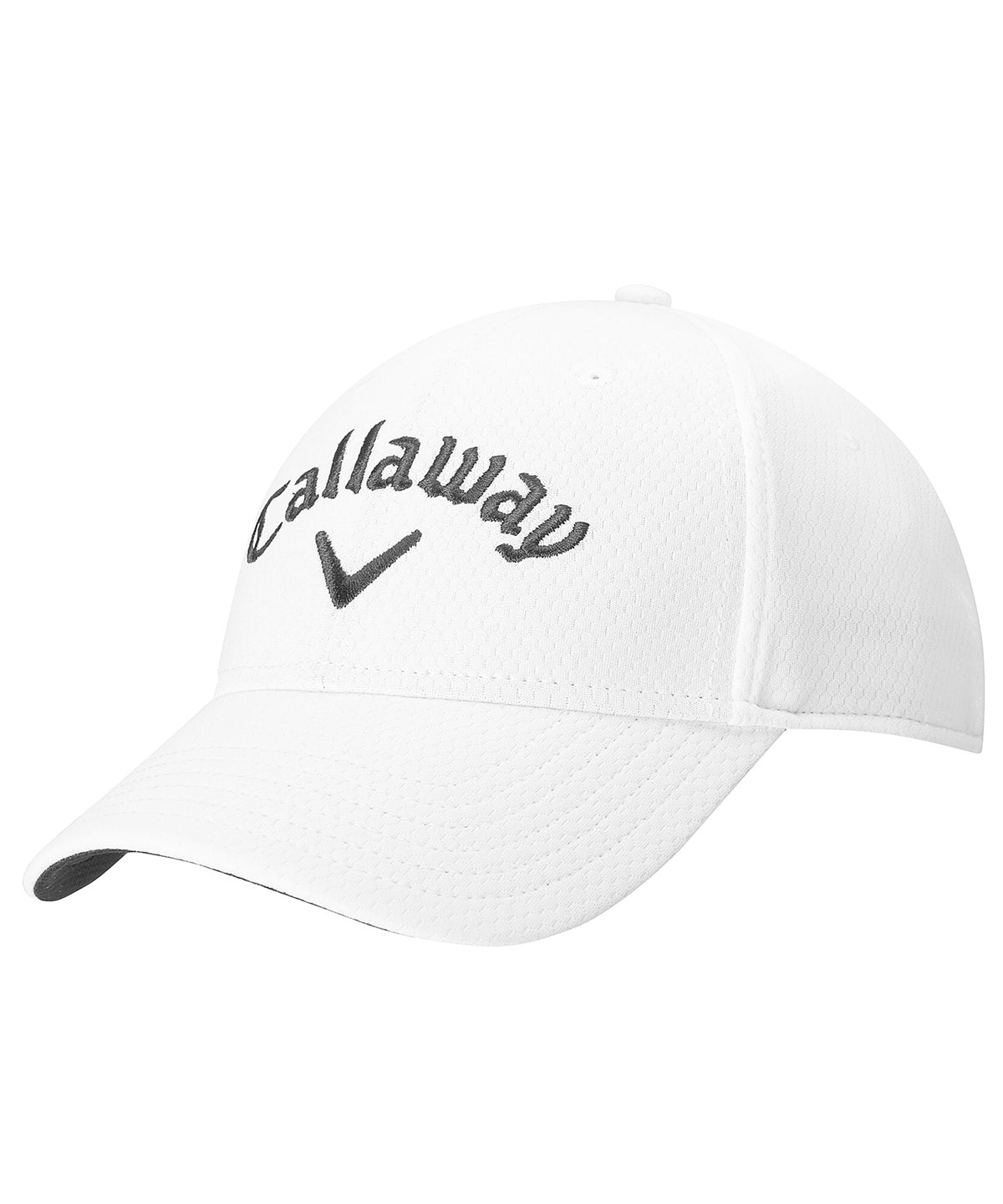 Side-crested cap | white