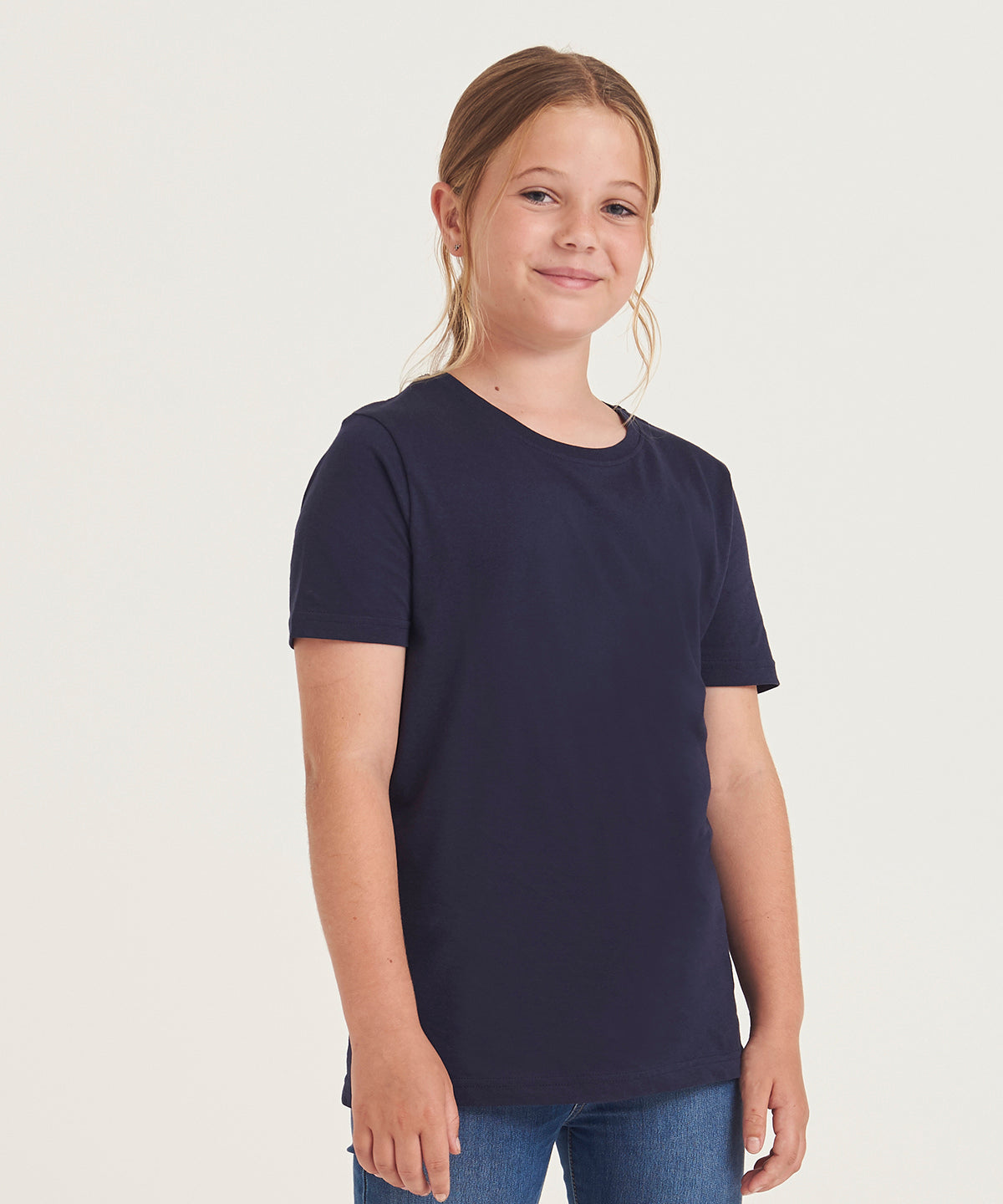 Kids Cascade organic tee | navy