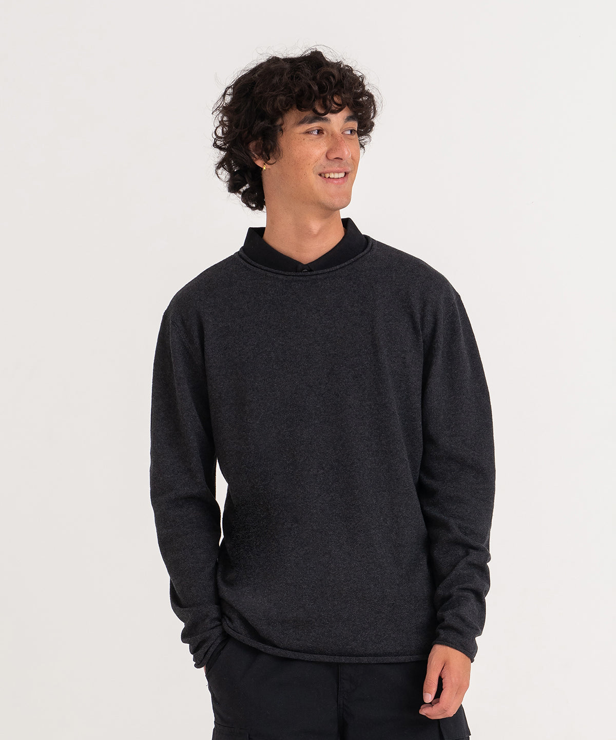 Arenal regen sweater | black