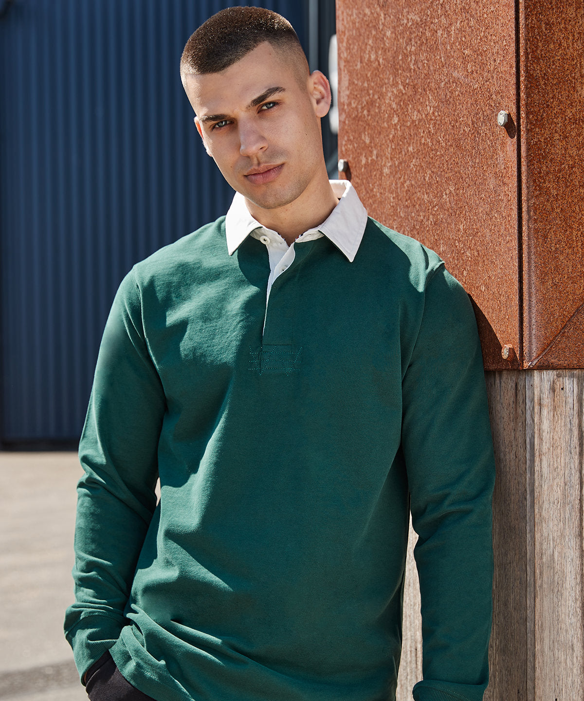 Premium superfit rugby shirt | Burgundy