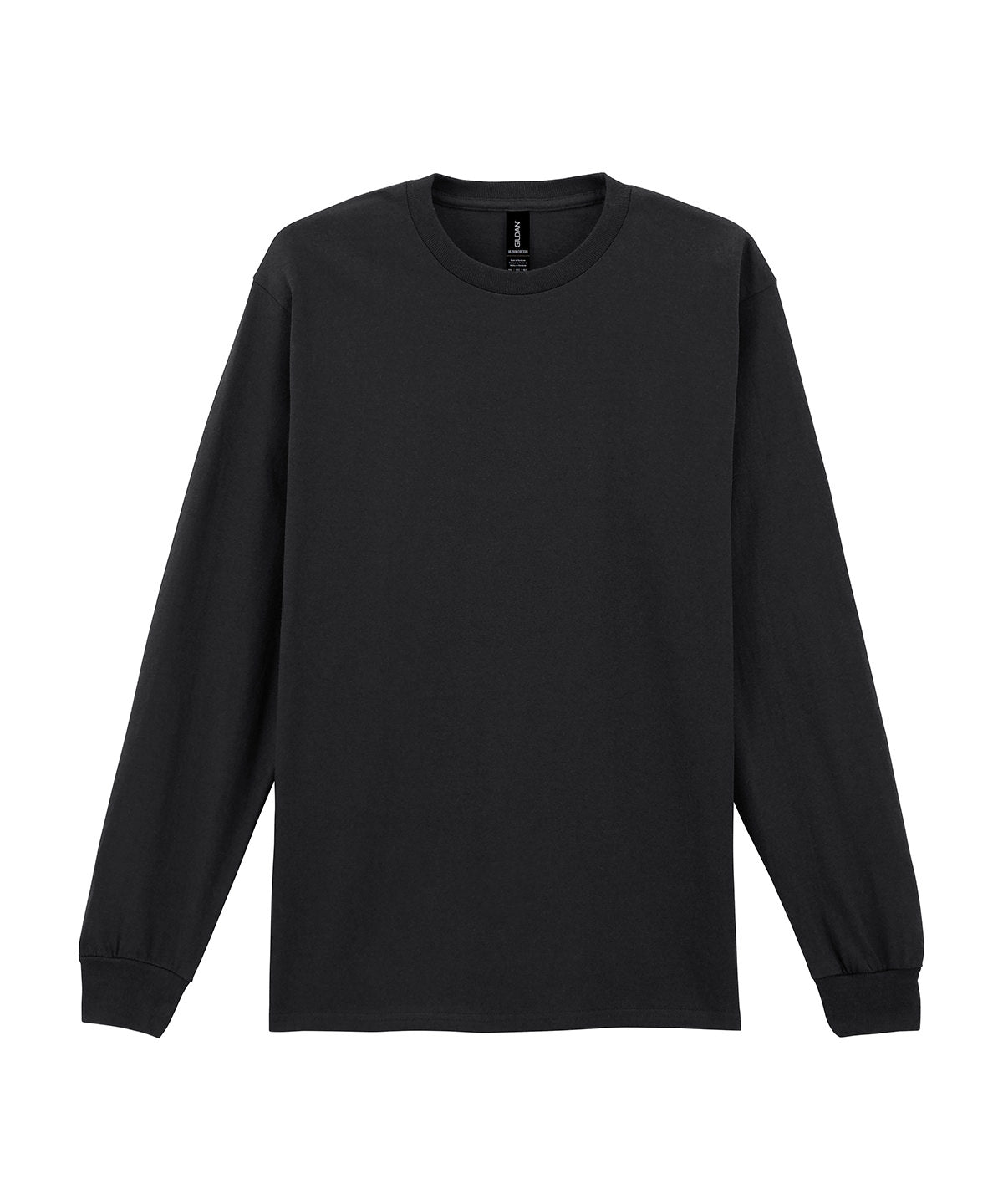 Ultra Cotton adult long sleeve t-shirt | black