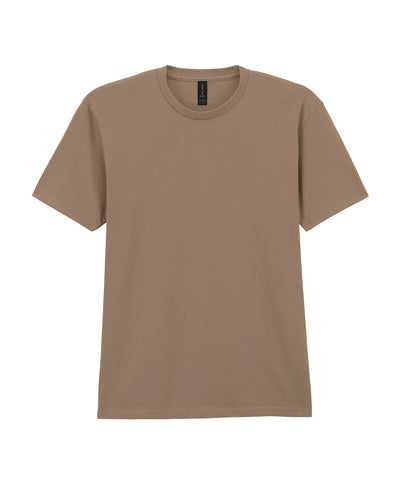 Softstyle midweight adult t-shirt | brown savana
