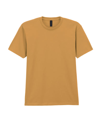 Softstyle midweight adult t-shirt | mustard