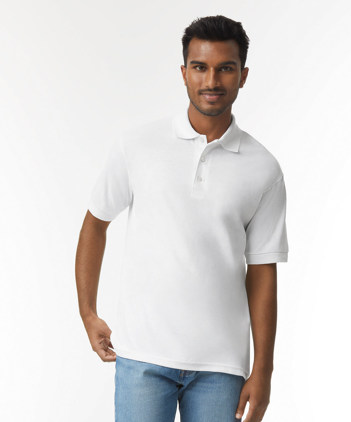DryBlend® Jersey knit polo | black